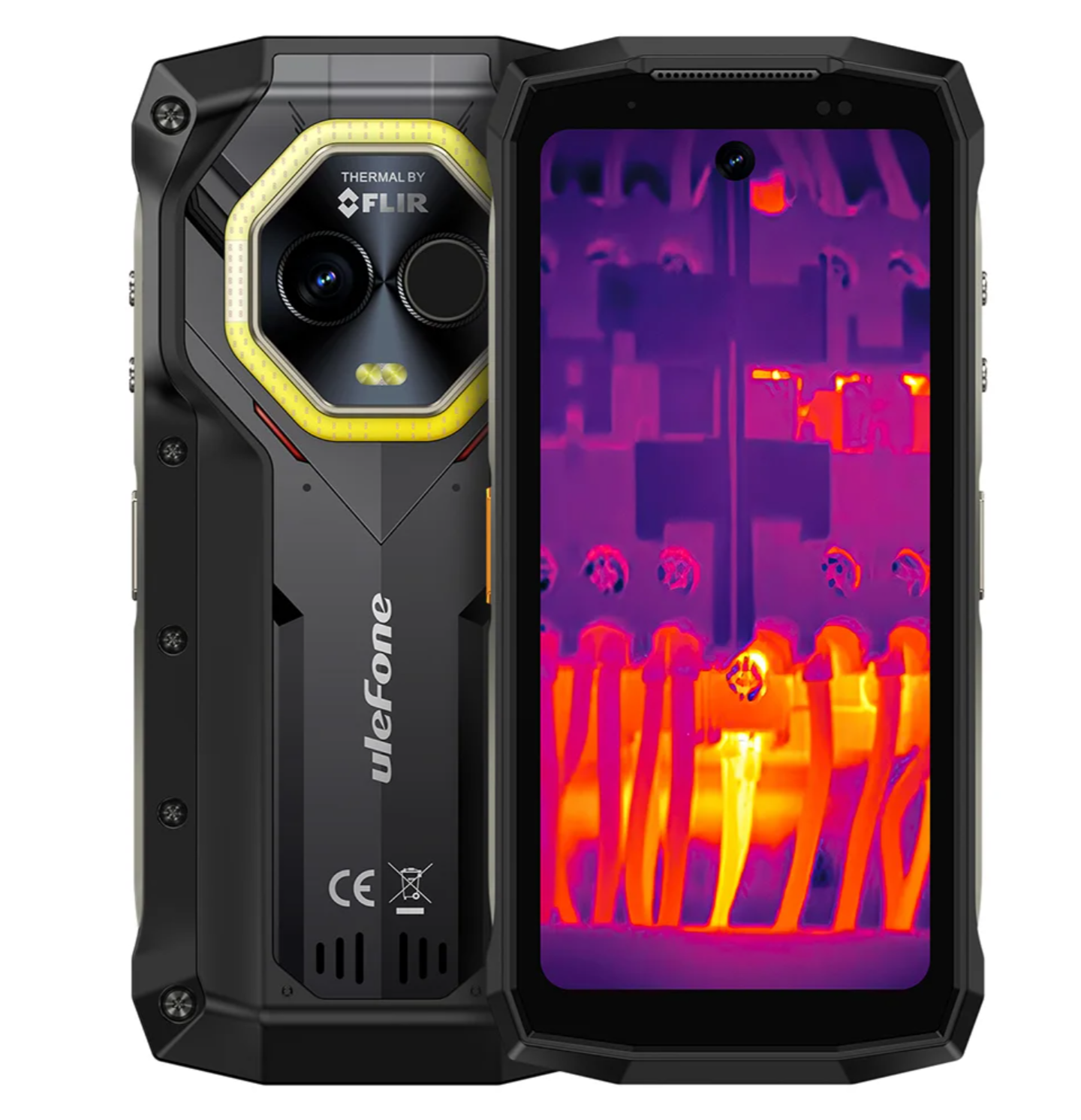 Armor Mini 20T Pro - Rugged Smartphone with FLIR Thermal Imaging & 6200mAh Battery