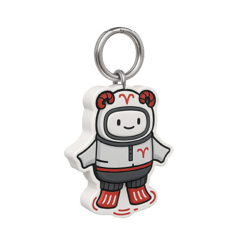 Easco Find My Astronaut Keychain - Aries