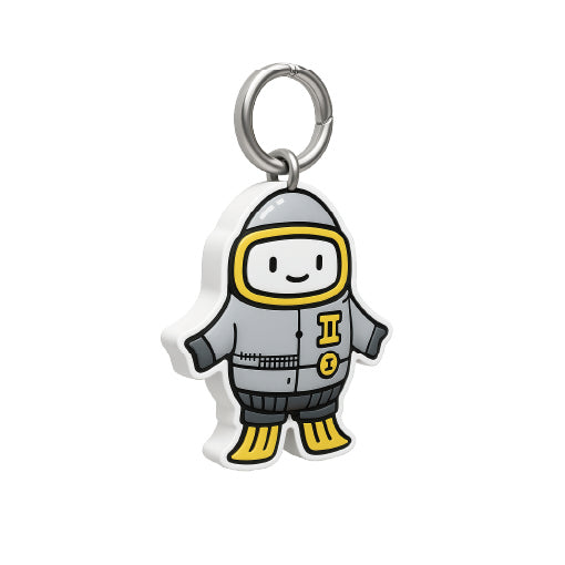 Easco Find My Astronaut Keychain - Gemini