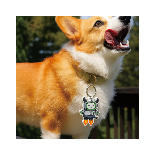 Easco Find My Astronaut Keychain - Taurus